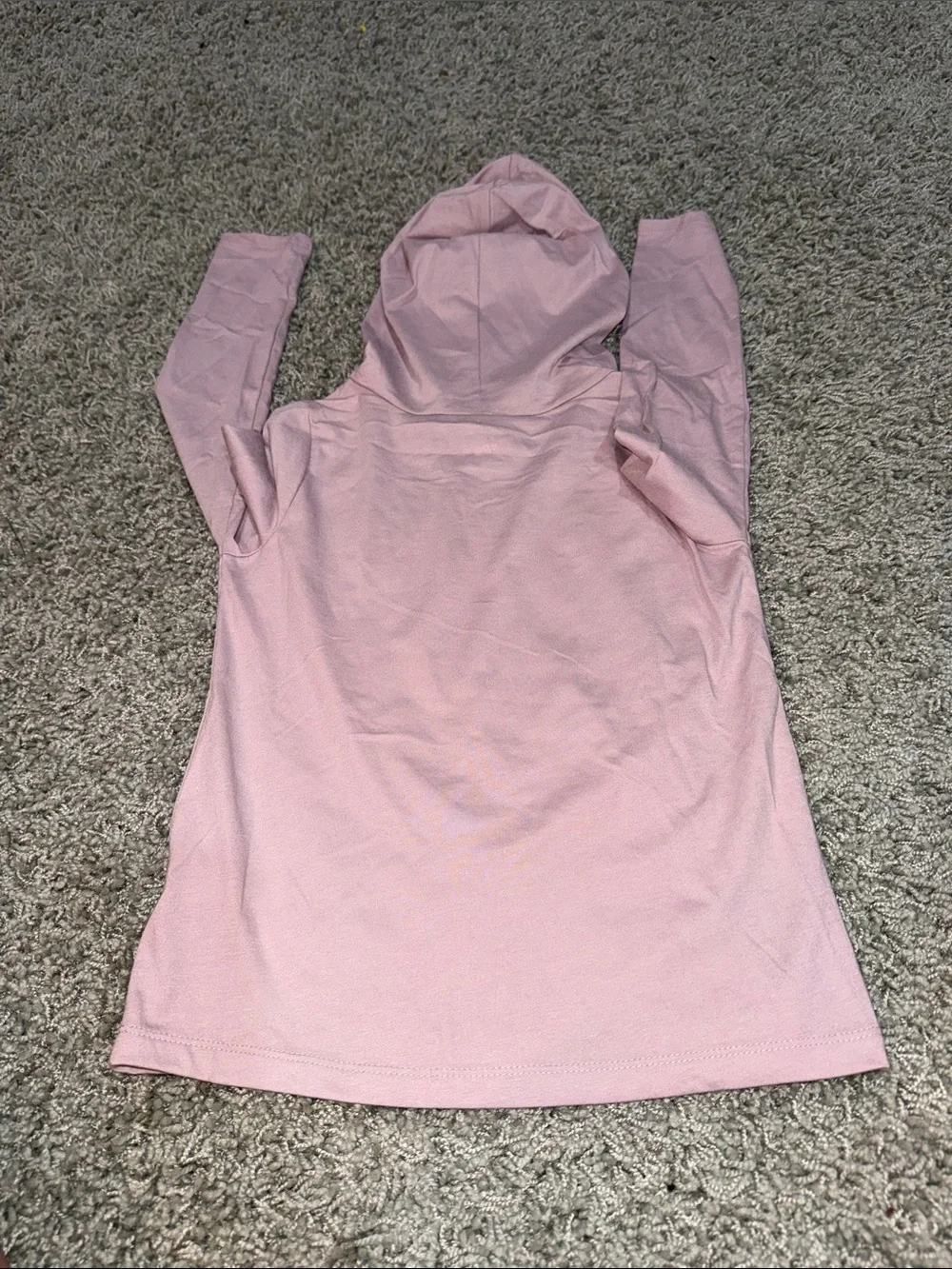 Carter's Light Purple Hooded Top with 'Love Blooms' Floral Graphic (7)
